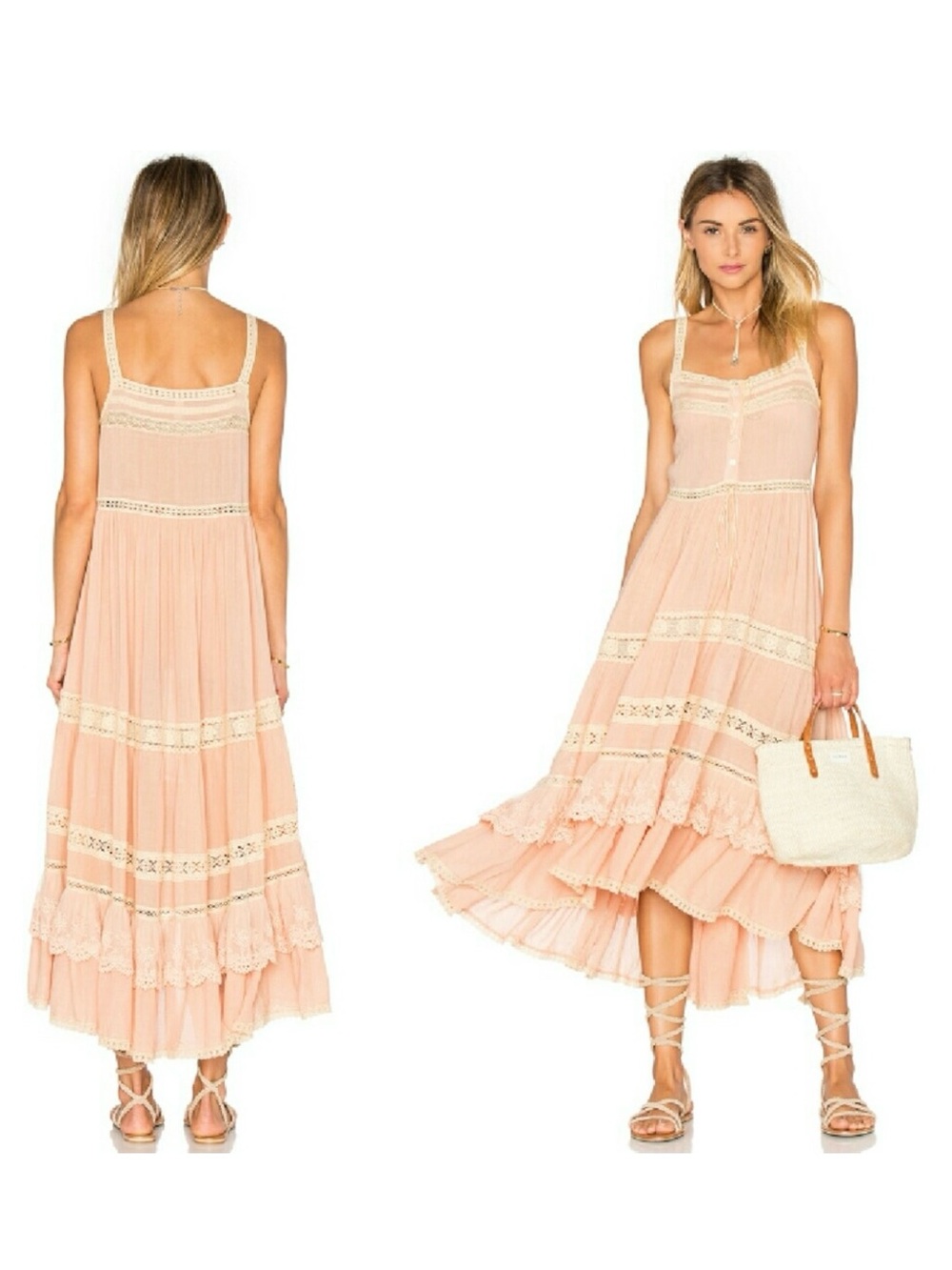 Do not buy! Spell Prairie Dress Peach - Picture 9 of 12
